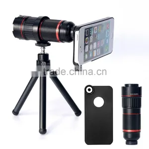 Detachable 4X/12X Magnification Adjustment Zoom Lens With Manual Focus Function For IPhone5/5S thumbnail-1