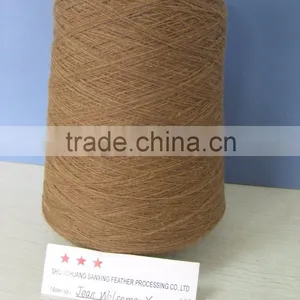 100% Chinese Sheep Cashmere Yarn,14/1NM, Dyed Brown Color thumbnail-5
