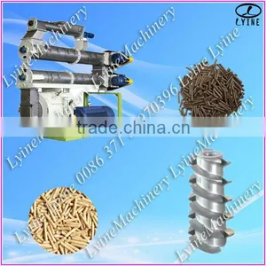 Automatic Stainless Steel Ring Die Wood Pellet Press Machine thumbnail-1