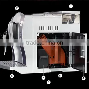 Fully Automatic Espresso Coffee Machine and Coffee Maker With CE Approved thumbnail-5