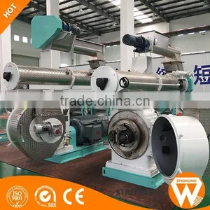 Henan Strongwin Medium Farm 5t/h Sheep Duck Chicken Feed Pellet Machine With Siemens Motor thumbnail-6