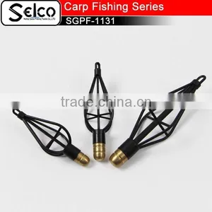 Carp Fishing Accessory Plastic Fishing Feeder Brass Sinker thumbnail-1