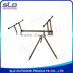 Aluminum Fishing Rod Pod for 3 Rods With Tripod thumbnail-1
