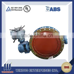 DN1050 PN57 Lever Drive Butterfly Valve thumbnail-1
