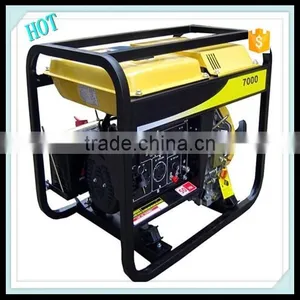2015 Wholesale 6kw 8hp 7000 Open Frame Diesel Generator For Sale thumbnail-1