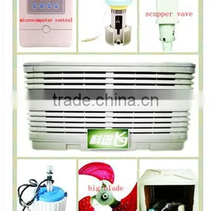 Evaporative Air- Humidified Cooling Pad Fan for Chicken Farm thumbnail-1