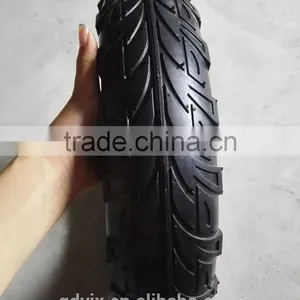 Rubber Thickening Wheels and Casters With Super-elastic Solid Rubber Tires thumbnail-2