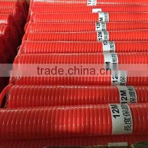 Orange Polyurethane Spiral Tube, PU Coil Hose With Quick Connector(5.5*8*12m),Pneumatic Valve thumbnail-4