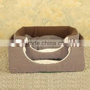 Double-use Soft Cozy Dog Bed Fabric Dog House thumbnail-5
