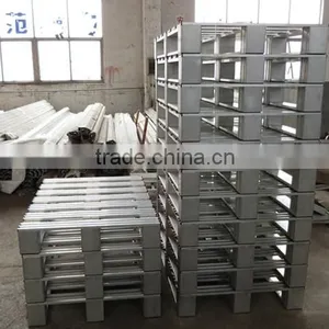 Double Faced Style and 4-way Entry Type 4-way Aluminum Pallet thumbnail-1