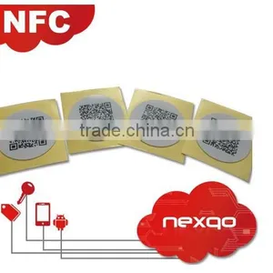 Custom Logo Printing MIFARE Ultralight C Paper NFC Tag Sticker thumbnail-3