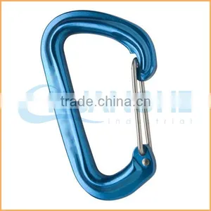 Fashion High Quality Zinc Coated Carabiner With Safety Nut and Screw thumbnail-4