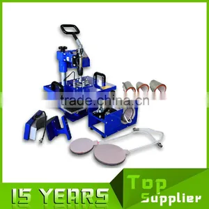 8 in 1 Hat Combo Sublimation Heat Press Machine for Sublimation Products (ce Approval12 Months Warranty) thumbnail-1