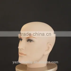 Realistic Female Wig Making Head Mannequin and for Hat Display thumbnail-1