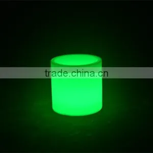 BSCI Approval Rechargeble Flower Pot/ Small Plastic Color Changing Vase Planter/bright Color Flower Pot thumbnail-2