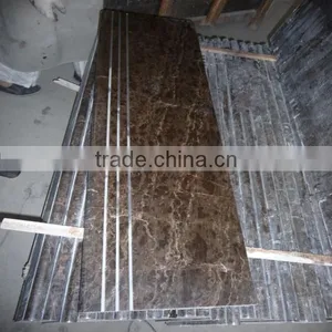 Indoor Stone Coffee Brown Modern Marble Stairs thumbnail-1