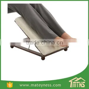3-Way Folding Wooden Footrest Adjustable Foot Stool thumbnail-2