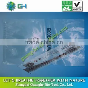 Environmental Corn Based Durable 100%biodegradable Plastic PLA Electronic Items Packing Bags thumbnail-1