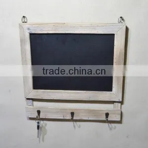 Top Selling~ Antique Wooden Chalkboard, Wooden Blackboard With Holder and Iron Net thumbnail-2