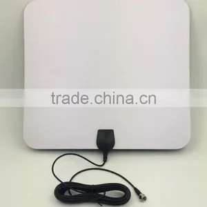 Factory HD Clear Digital Indoor TV Antenna, Free To Air Flat Amplified TV Antenna 50miles Range Strong Signal America TV Antenna thumbnail-1