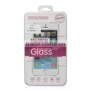 Customized Tempered Glass Plastic Packaging Simple Box , Screen Guard Package thumbnail-1