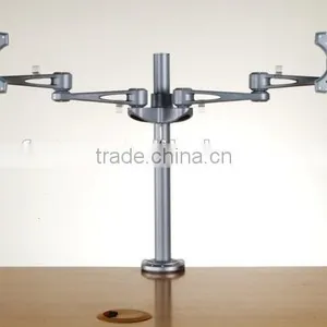 DOUBLE Monitor Desk Fixing Arm RACK thumbnail-1