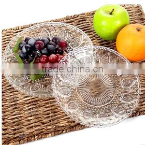 China Hot Sale Clear Glass Plate Dish for Wholesale thumbnail-1
