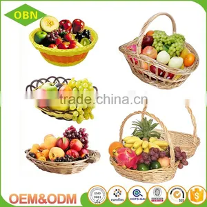 Quality Rural Style Woven Decorative Fruits Basket thumbnail-1