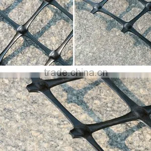 Black Biaxial PP Plastic Geogrid thumbnail-2