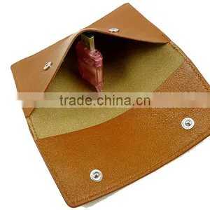 Personalized Passport Holder in Brown Leather Passport Cover thumbnail-1