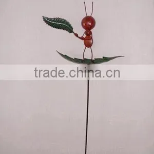 YS88230 Ant Handing the Leaf Metal Stick Sign Made in Fujian thumbnail-1