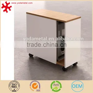 Moderm Wooden Tray for CPU With Wheel thumbnail-2