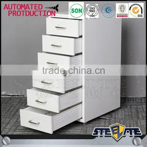 Easy Transport Portable Mini Waterproof 6 Ladders Drawer Cabinet Bathroom Corner Cabinet Metal thumbnail-1