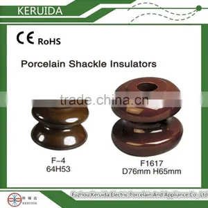 All Types Porcelain Ceramic Power Line Shackle Insulators thumbnail-1