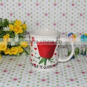 11Oz Promotional Souvenir Ceramic Valentine Love Mug thumbnail-3