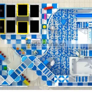 $39.00/Sq.m CHD-964 Soft Kids Indoor Play Equipment Kid's Zone Indoor Soft Playground Equipment thumbnail-3