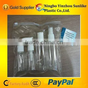 4pcs PET Travel Bottles Set/cosmetic Bottle/travel Kit/Travel Package thumbnail-1
