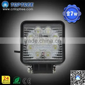 27W LED Driving / Utility Light 12v 24v Auxiliary Headlights off Road Led Aux thumbnail-1
