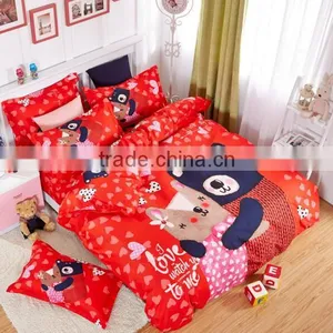 Digital Print Bedding Quilted Chinese Bedspreads/Fitted Sheet/Bed Cover thumbnail-3