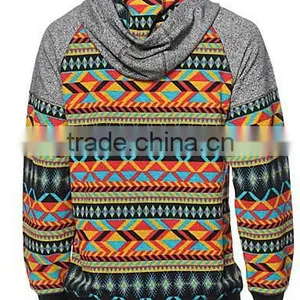 Fashion Aztec Pattern Cheap Custom Graphic Hoodies Cheap thumbnail-2