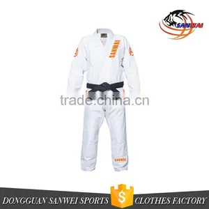 2017 New Style Wholesale Custom Jiu Jitsu gi With 100%cotton Fabric Bjj gi thumbnail-4