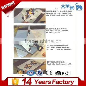 Laser& Inkjet Heat Transfer t Shirt Paper a4 a3 Size for Sale thumbnail-5