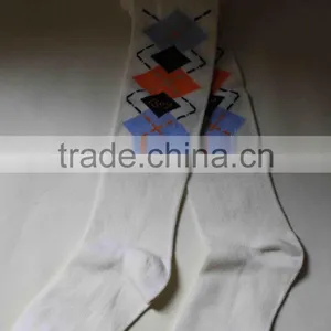 Argyle Tights Knitted Pantyhose Tights thumbnail-1