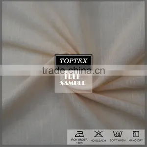 100% Cotton Solid Dyed Slub Voile Fabrics for Shirt thumbnail-1
