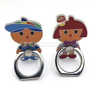 Removable Glue 360 Rotation Zinc Alloy Stand Ring Holder for Mobile thumbnail-3