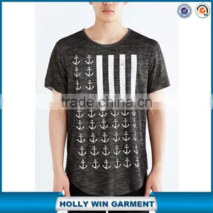 Casual Black and White Sulb T-shirt Printing Wholesale China thumbnail-1