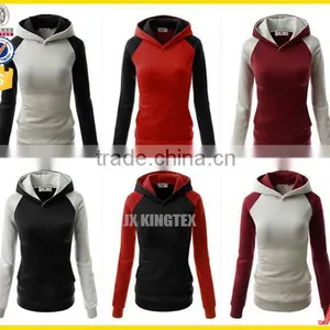 Wholesale Bulk Hoodies, Hoodies Women , Six Hit Color High Quality Zipper-up Hoodies thumbnail-1