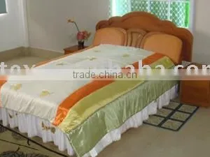 Polyester Wool Printed Quilt Duvet Cover Bedding Set thumbnail-1
