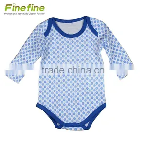 New Born Cool Pattern Plain Organic Baby Romper Clothing thumbnail-2