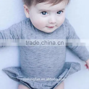 2017 Wholesale New Design 100% Cotton Baby Onesie thumbnail-2